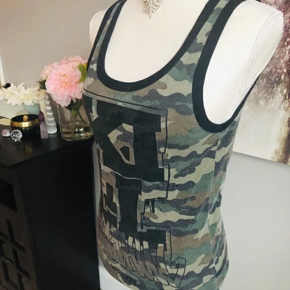 Flag nor fail tank top camouflage limited rare - Picture 6 of 8